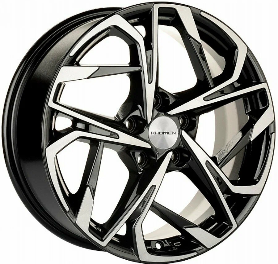 Диски Khomen Wheels Khomen Wheels Khomen Wheels 7*17 5*114,3 ET51 D67,1 KHW1716 FP-Black Автодиск