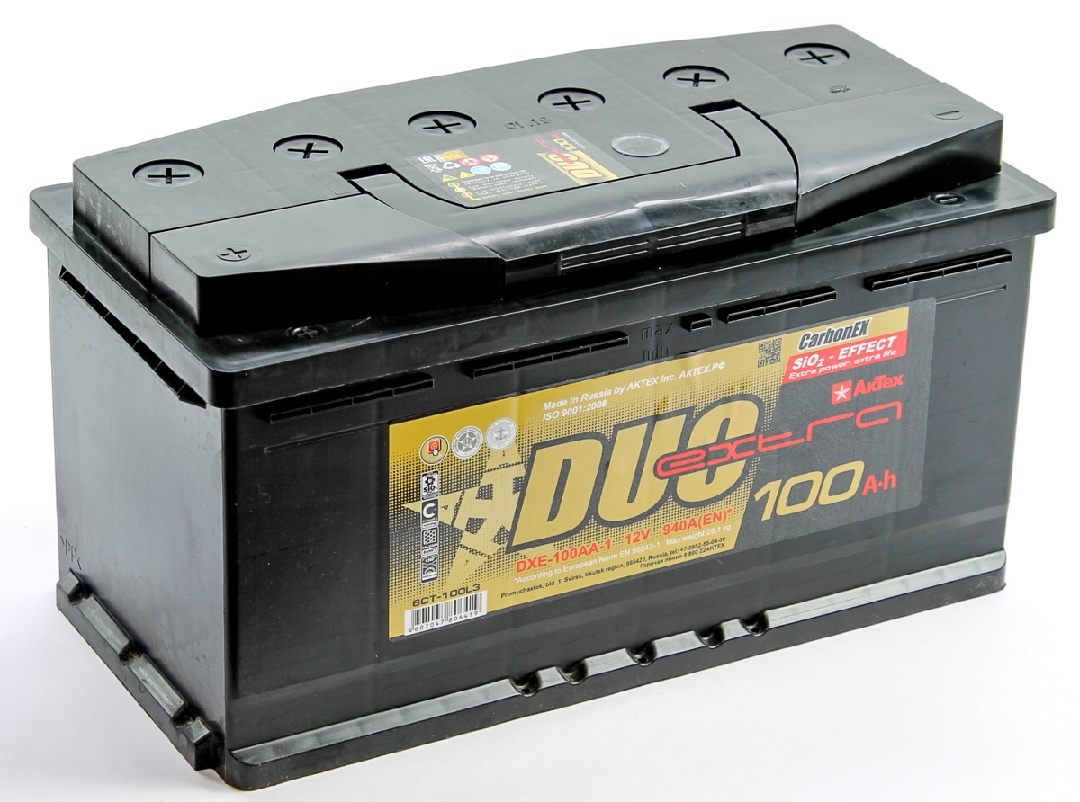 Аккумулятор DUO EXTRA 6CT- 100 e L3 Аккумулятор