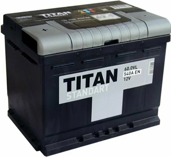 Автомобильный аккумулятор Рязань 60 А/Ч, обратная полярность