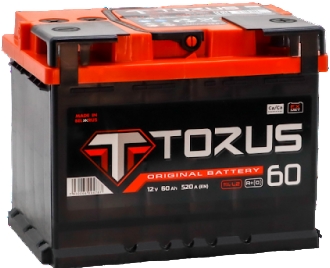 Автомобильный аккумулятор Беларусь 60 А/Ч, прямая полярность