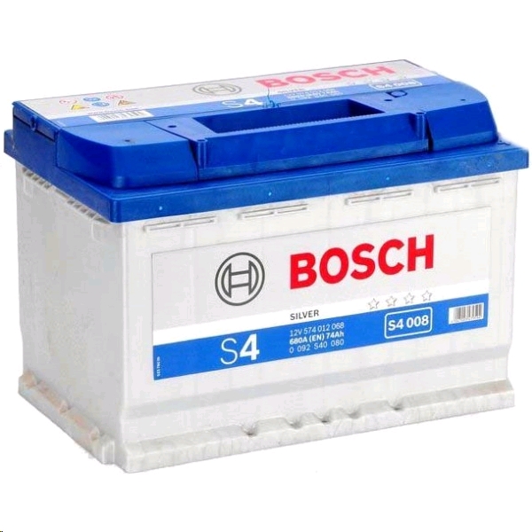 Аккумулятор BOSCH - S4 12V 74А/ч 680А п,п.