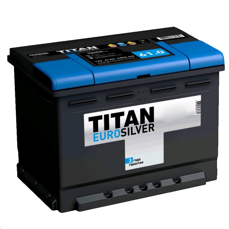 Автомобильный аккумулятор TITAN 85 А/Ч, обратная полярность Автомобильный аккумулятор TITAN 85 А/Ч, обратная полярность