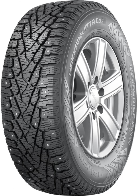 Зимние шины NOKIAN TYRES (IKON TYRES) HAKKAPELITTA C3 шип 195/75 R16C 107 (A7)R
