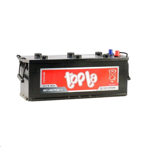 Автомобильный аккумулятор TOPLA , обратная полярность