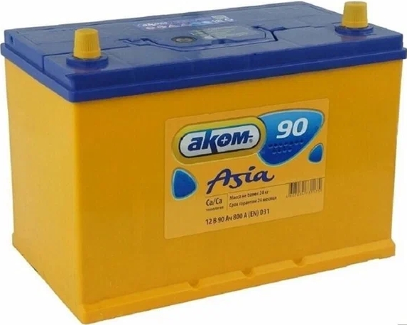 Автомобильный аккумулятор Саратов 90 А/Ч, прямая полярность Автомобильный аккумулятор Саратов 90 А/Ч, прямая полярность