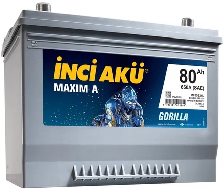 Аккумулятор Inci Aku Asia Maxima 6CT-80 О.П. 90D26L ниж креп Аккумулятор