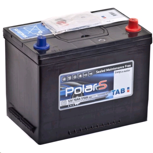 Автомобильный аккумулятор TAB 70 А/Ч, обратная полярность