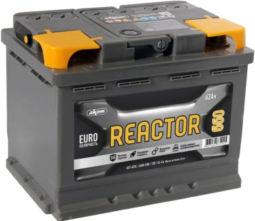 Автомобильный аккумулятор Саратов 62 А/Ч, обратная полярность Автомобильный аккумулятор Саратов 62 А/Ч, обратная полярность