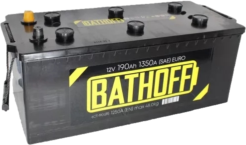 Аккумулятор Bathoff 6СТ-190 VLR (евро) Аккумулятор