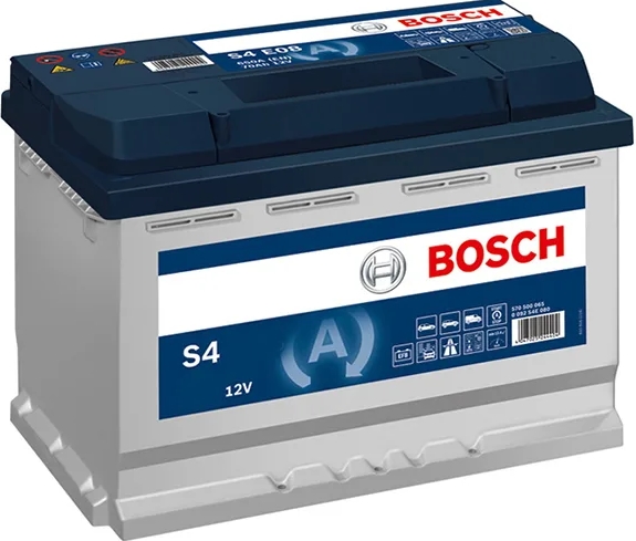Автомобильный аккумулятор BOSCH 44 А/Ч, обратная полярность Автомобильный аккумулятор BOSCH 44 А/Ч, обратная полярность