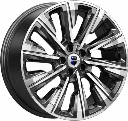 Литые колесные диски K&K 7.5xR19 5*108 ET36 DIA 65.1 мм Литые колесные диски K&K 7.5xR19 5*108 ET36 DIA 65.1 мм