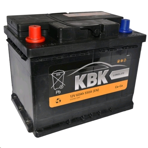 Аккумулятор KBK 6CT-60 о.п. Аккумулятор