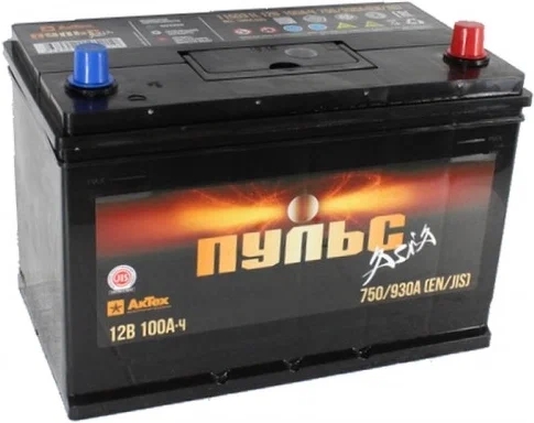 Автомобильный аккумулятор MONBAT 100 А/Ч, обратная полярность