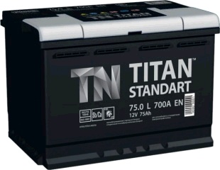 Аккумулятор TITAN-Standart-75* Аккумулятор