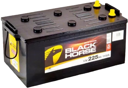 Автомобильный аккумулятор Black Horse 225 А/Ч, обратная полярность