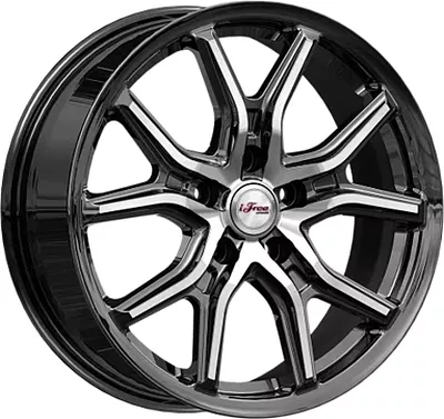 Литые колесные диски iFree 6.5xR17 5x114.3 ET37 DIA 66.6