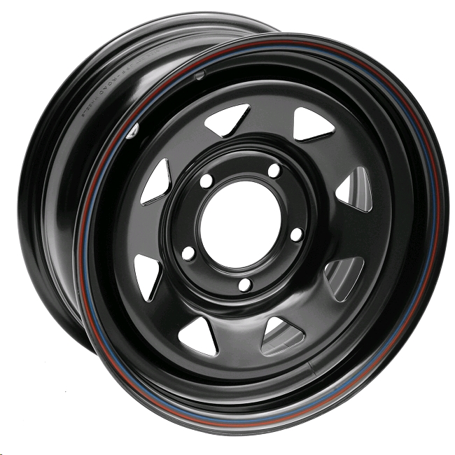 Диски K&K K&K Диск OFF-ROAD wheels 5*139,7 8*16 ET-19 УАЗ Черный ( с треуг. отверстием)