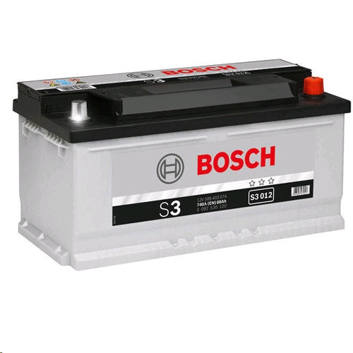 Аккумулятор BOSCH - S3 12V 88А/ч 740А оп.