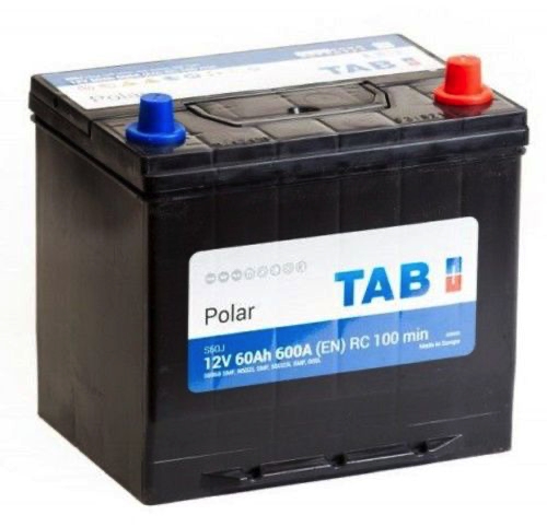 Автомобильный аккумулятор TAB 75 А/Ч, обратная полярность