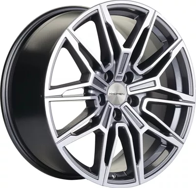 Диски Khomen Wheels Khomen Wheels Khomen Wheels 8,5*19 5*114,3 ET45 D67,1 KHW1904 (K5/Optima) Gray-FP Автодиск