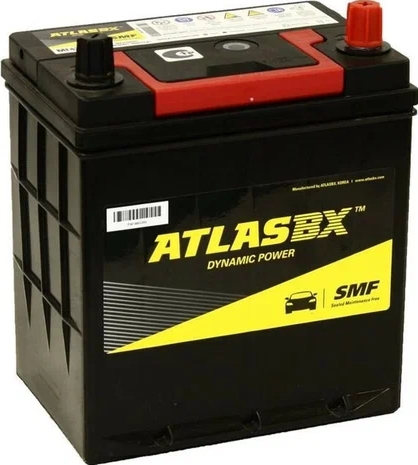 Автомобильный аккумулятор ATLAS 30 А/Ч, прямая полярность Автомобильный аккумулятор ATLAS 30 А/Ч, прямая полярность