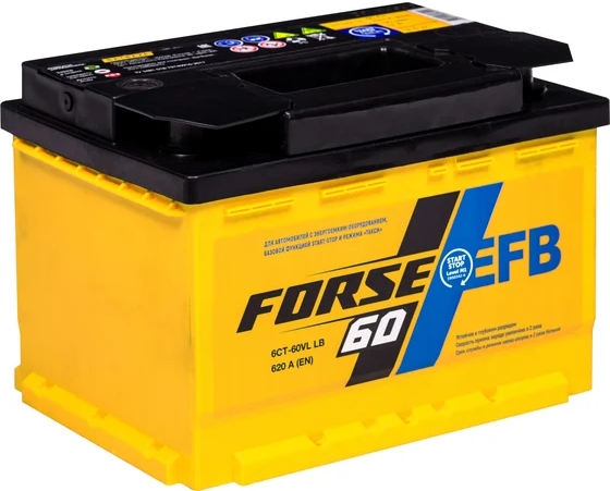 Автомобильный аккумулятор АКОМ 60 А/Ч, прямая полярность Автомобильный аккумулятор АКОМ 60 А/Ч, прямая полярность