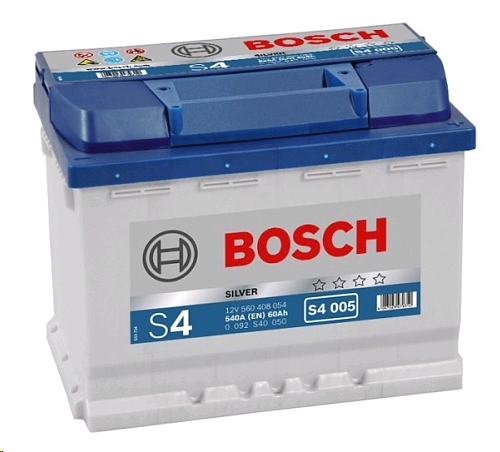 Аккумулятор BOSCH - S4 12V 60А/ч 540А оп. (40050)