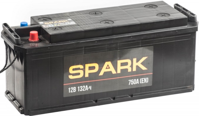 Аккумулятор SPARK 6CT-132N3 росс.конус п.п. Аккумулятор