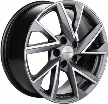 Литые колесные диски Khomen Wheels 7xR17 5*112 ET40 DIA 57.1 мм