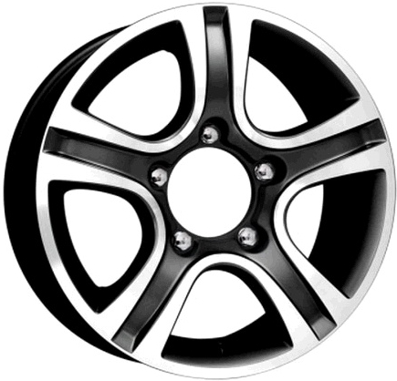 Литые колесные диски K&K 7xR16 5*139.7 ET35 DIA 110.1 мм