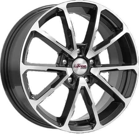 Литые колесные диски iFree 6.5xR17 5x114.3 ET45 DIA 67.1 мм