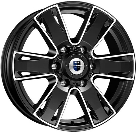 Литые колесные диски K&K 7.0xR17 6x114.3 ET39 DIA 67.1 мм