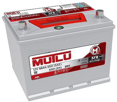 Автомобильный аккумулятор MUTLU 68 А/Ч, обратная полярность Автомобильный аккумулятор MUTLU 68 А/Ч, обратная полярность