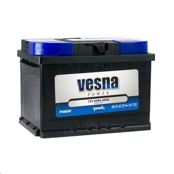 Аккумулятор VESNA 60 о.п низкий Аккумулятор