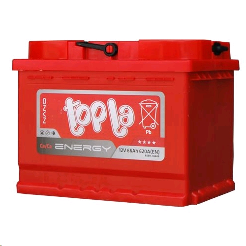 Автомобильный аккумулятор TOPLA 66 А/Ч, прямая полярность