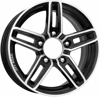 Литые колесные диски K&K 6.5xR16 5*139.7 ET40 DIA 98 мм