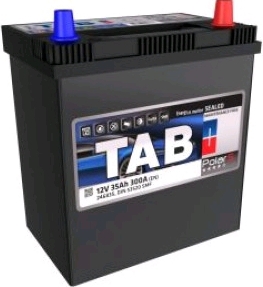 Автомобильный аккумулятор TAB 35 А/Ч, обратная полярность