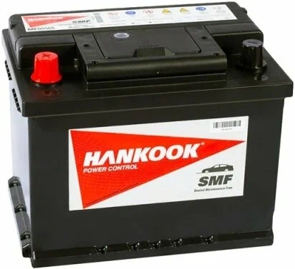 Автомобильный аккумулятор HANKOOK 60 А/Ч, обратная полярность