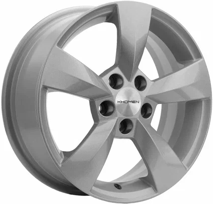 Диски Khomen Wheels Khomen Wheels Khomen Wheels 6*15 5*100 ET40 D57,1 KHW1504 (Polo) F-Silver Автодиск