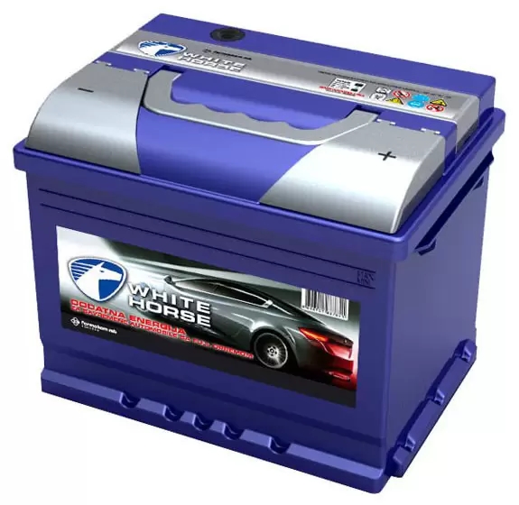 Автомобильный аккумулятор White Horse 52 А/Ч, обратная полярность