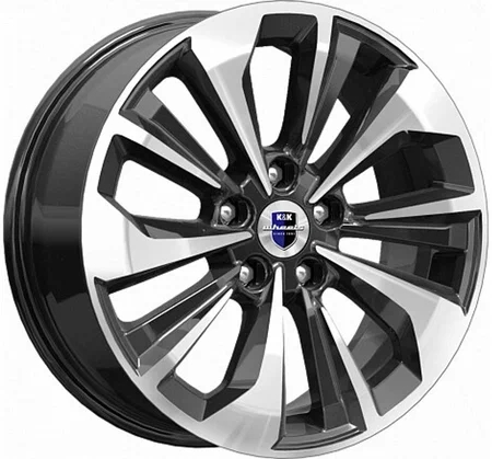 Литые колесные диски K&K 7xR17 5*114.3 ET45 DIA 67.1 мм
