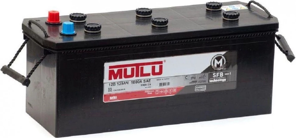 Автомобильный аккумулятор MUTLU 135 А/Ч, обратная полярность