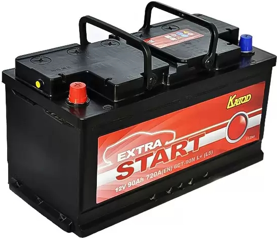 Автомобильный аккумулятор Extra Start 95 А/Ч, обратная полярность Автомобильный аккумулятор Extra Start 95 А/Ч, обратная полярность