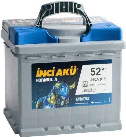 Автомобильный аккумулятор Formula 52 А/Ч, обратная полярность