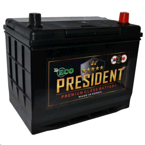 Автомобильный аккумулятор Delkor 80 А/Ч, обратная полярность