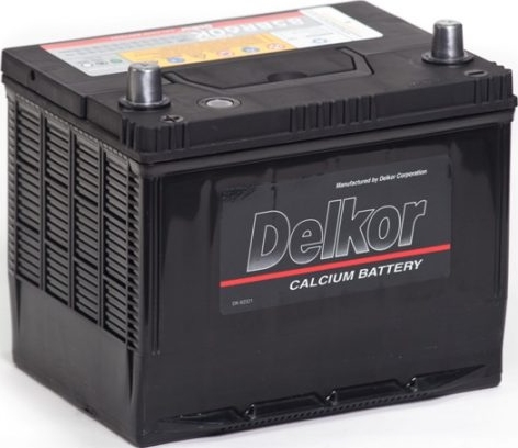 Автомобильный аккумулятор Delkor 60 А/Ч, обратная полярность