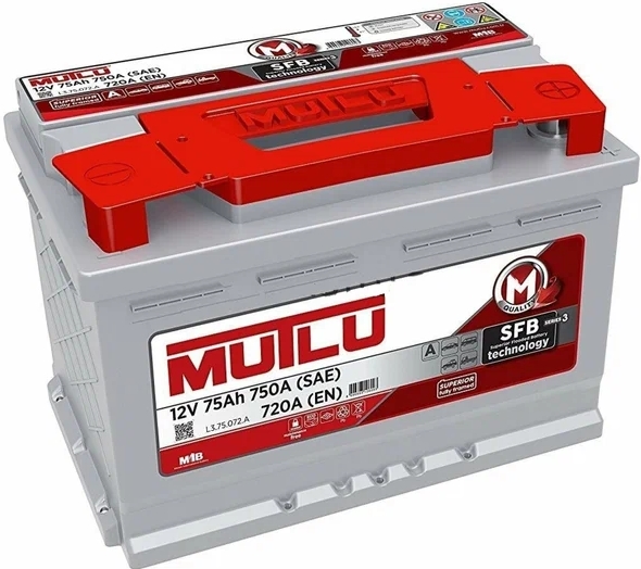 Автомобильный аккумулятор MUTLU 100 А/Ч, обратная полярность