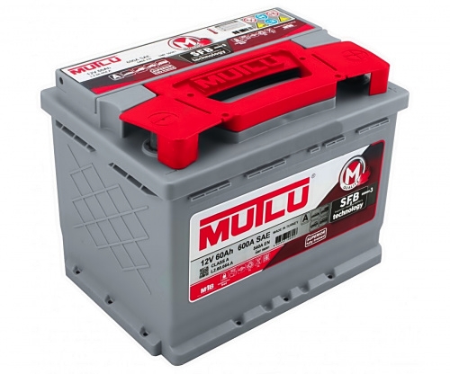 Автомобильный аккумулятор MUTLU 60 А/Ч, прямая полярность