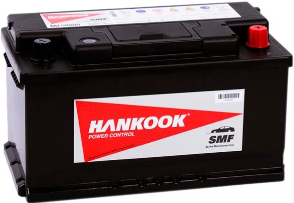 Автомобильный аккумулятор HANKOOK 85 А/Ч, обратная полярность