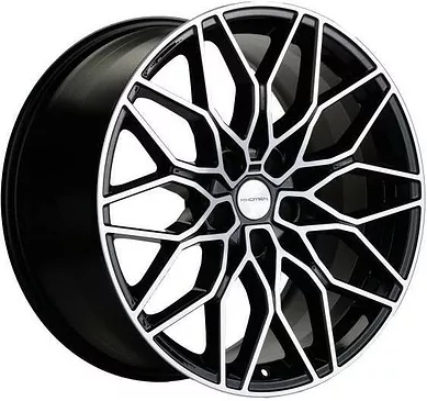 Диски Khomen Wheels Khomen Wheels Khomen Wheels 8,5*19 5*114,3 ET45 D67,1 KHW1902 K5/Optima) Black-FP Автодиск